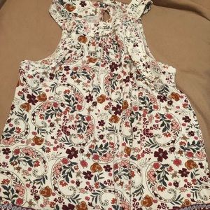 Skies are Blue Embroidered HalterTop